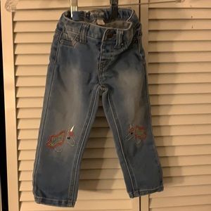 Cat & Jack toddler  unicorn long jeans